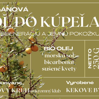 soľ do kúpeľa ARGANOVÁ