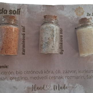 Zmes SOLÍ (3 ks v balení)